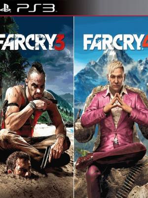 FAR CRY 3 + FAR CRY 4 PS3