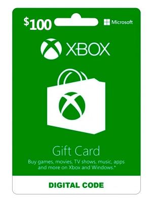 XBOX GIFT CARD 100$ USA