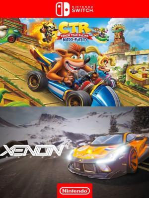 Crash Team Racing Nitro-Fueled mas Xenon Racer - NINTENDO SWITCH