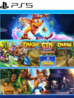 Crash Bandicoot N. Sane Trilogy PS5, PS3 Digital Perú, Venta de Juegos  Digitales Perú