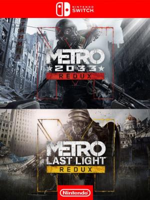 2 juegos en 1 Metro 2033 Redux mas Metro Last Light Redux - NINTENDO SWITCH