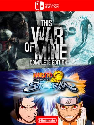 2 juegos en 1 This War of Mine Complete Edition mas NARUTO Ultimate Ninja STORM - Nintendo Switch