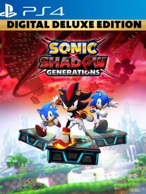 SONIC X SHADOW GENERATIONS Digital Deluxe Edition PS4
